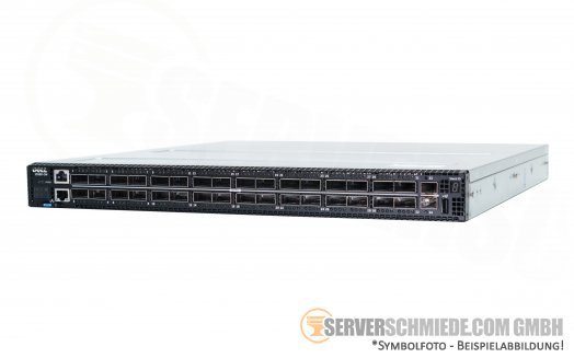 Dell EMC Z9100-ON OS9 OS10* 32x 100Gb QSFP28 2x 10Gb SFP+ Ethernet Network Switch Layer 3 2x PSU 4x FAN