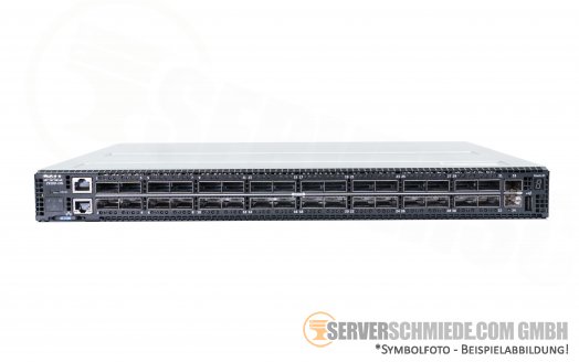 Dell EMC Z9100-ON OS9 OS10* 32x 100Gb QSFP28 2x 10Gb SFP+ Ethernet Network Switch Layer 3 2x PSU 4x FAN