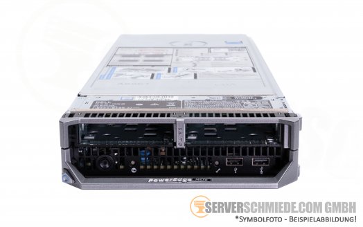 Dell M630 Blade Server 2x Intel Xeon E5-2600 v3 v4 DDR4 ECC Raid* 10GbE* VRTX or M1000e