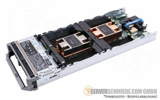 Dell M630 Blade Server 2x Intel Xeon E5-2600 v3 v4 DDR4 ECC Raid* 10GbE* VRTX or M1000e