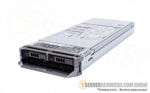 Dell M630 Blade Server 2x Intel Xeon E5-2600 v3 v4 DDR4 ECC Raid* 10GbE* VRTX or M1000e