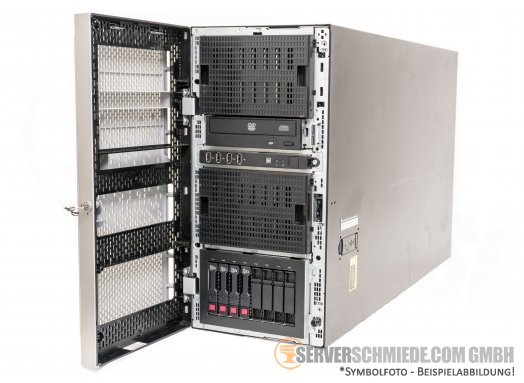 HP ML350p Gen8 Tower Server 8x 2,5