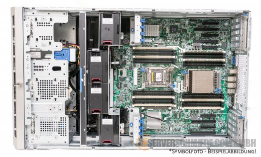 HP ML350p Gen8 Tower Server 8x 2,5