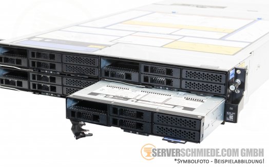 IBM Lenovo ThinkSystem D2 SD530 4-Node Server 2x Intel XEON LGA 3647 per node (8x CPU 64x DDR4) vmware Server