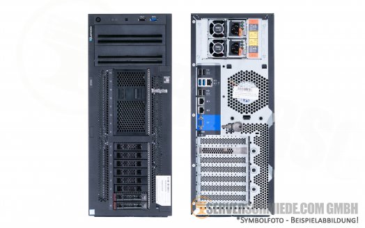 Lenovo IBM ThinkSystem ST550 Tower Server 8x 2,5